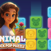 Animal Block Pop Puzzle Animal Block Pop Puzzle
